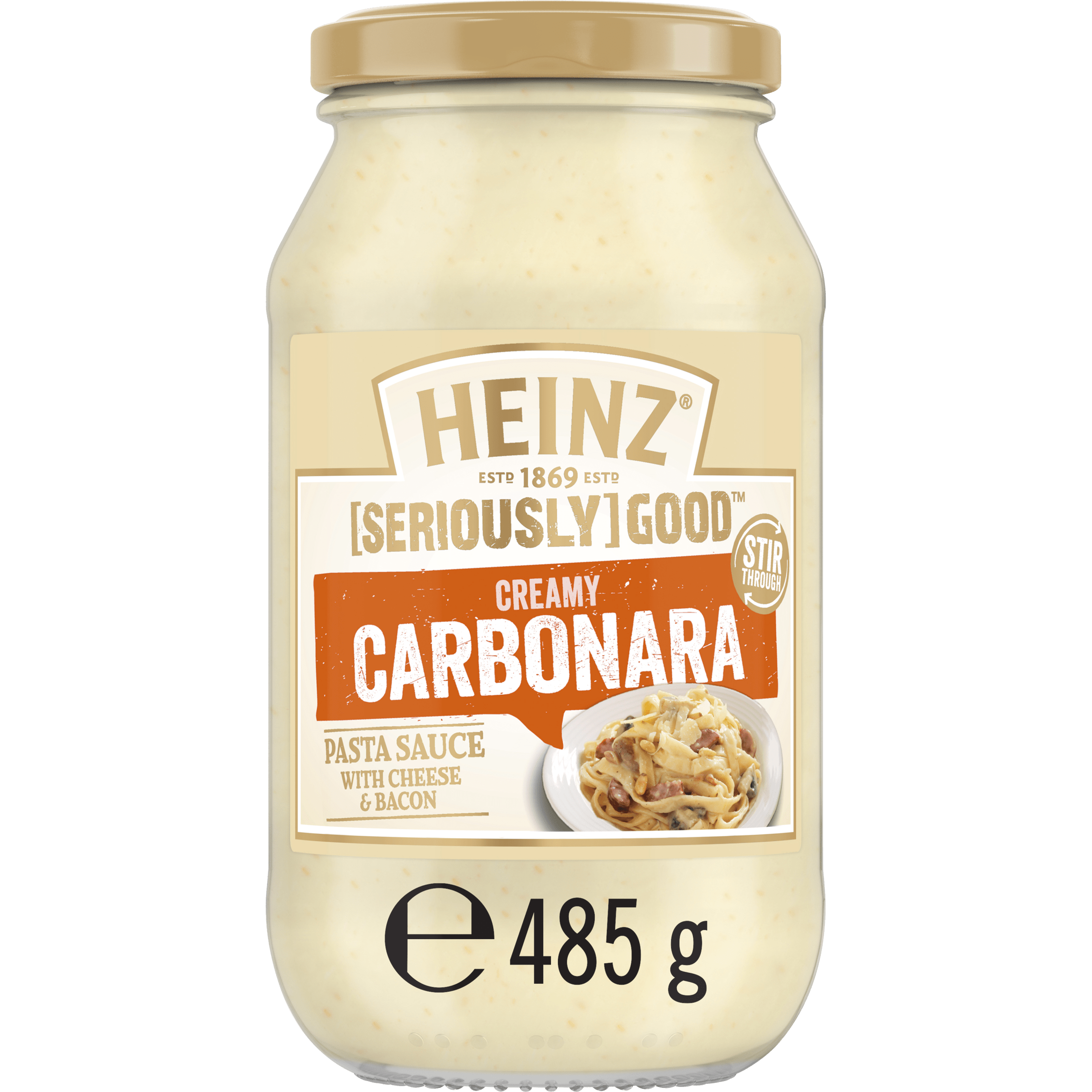 Heinz® [SERIOUSLY] GOOD® Creamy Carbonara Pasta Sauce 485g