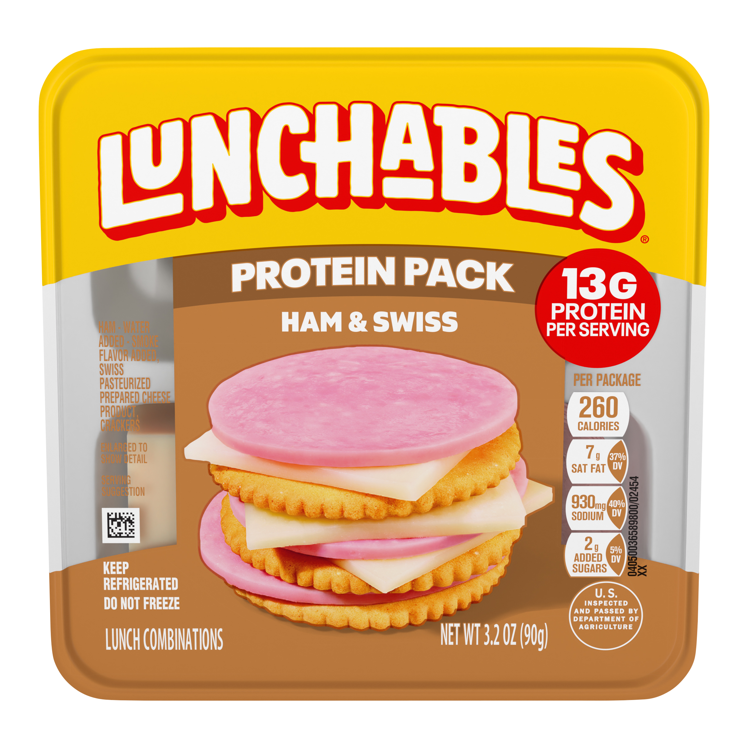Ham & Swiss Protein Pack