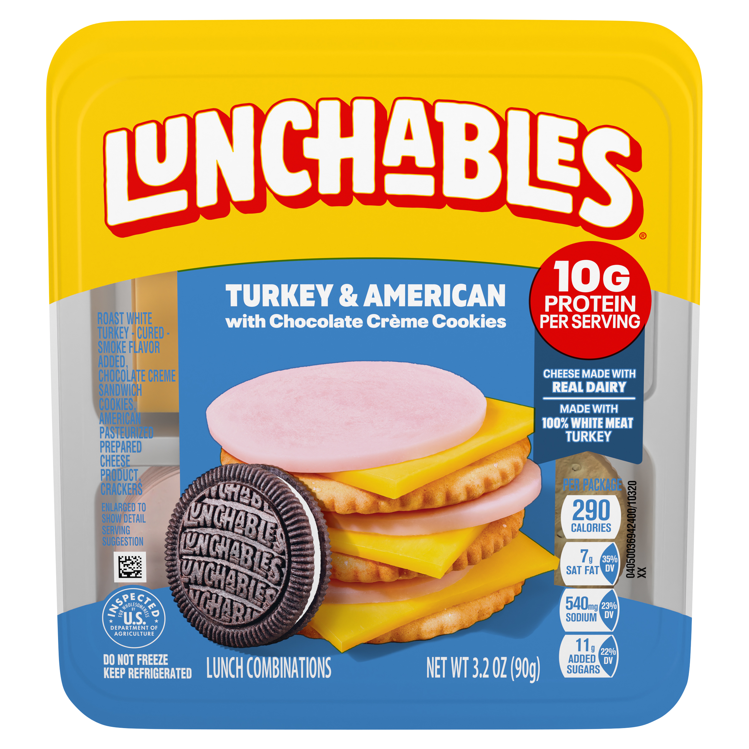 Turkey & American with Chocolate Creme Cookies