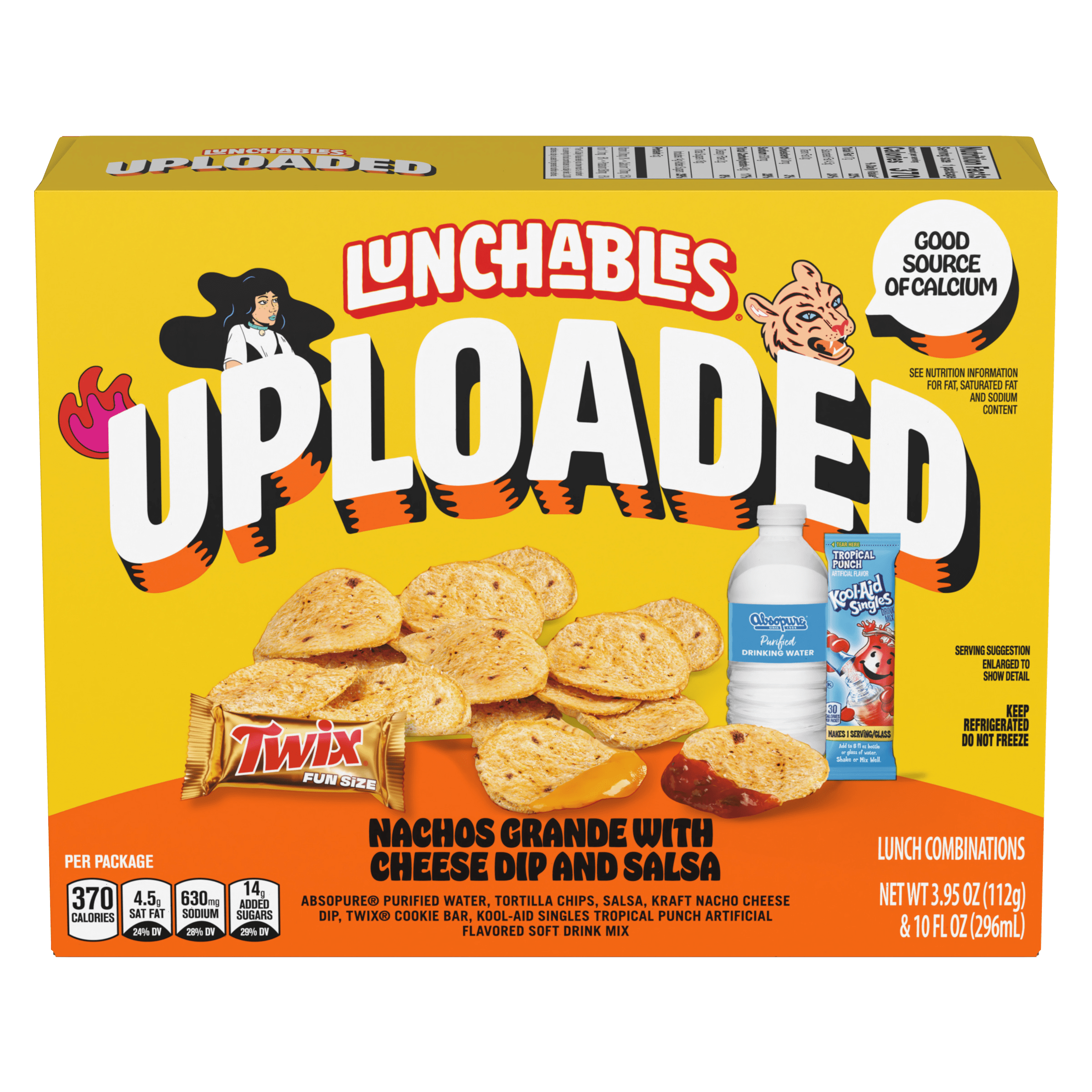 Uploaded Nachos Grande with Cheese Dip and Salsa Snack Kit