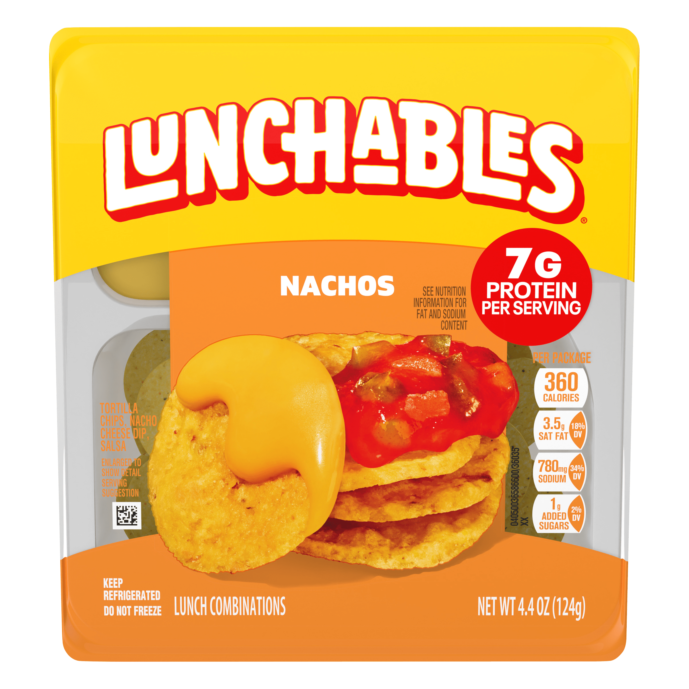 Nachos with Cheese Dip and Salsa