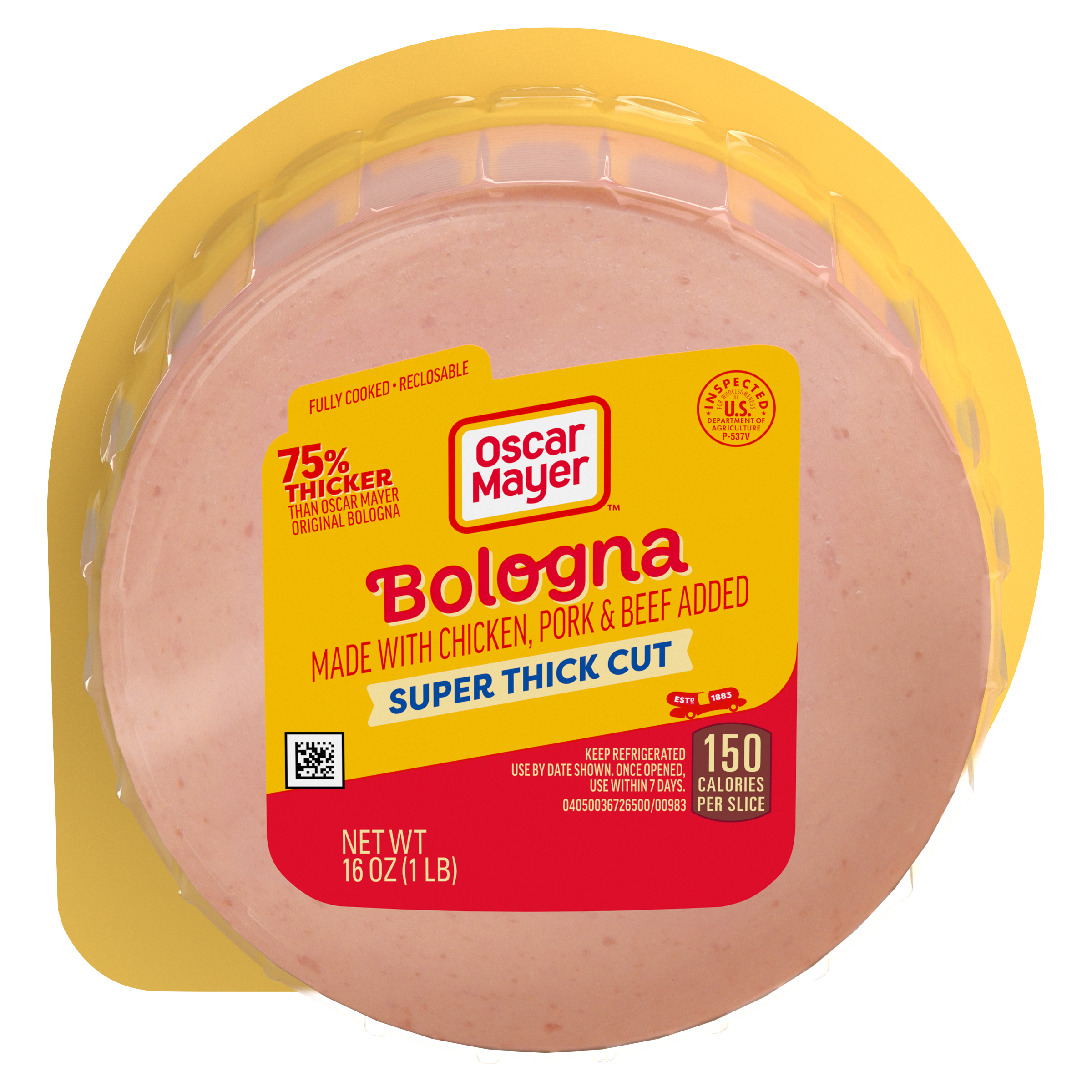 2X Thicker Super Thick Cut Bologna Sliced Lunch Meat