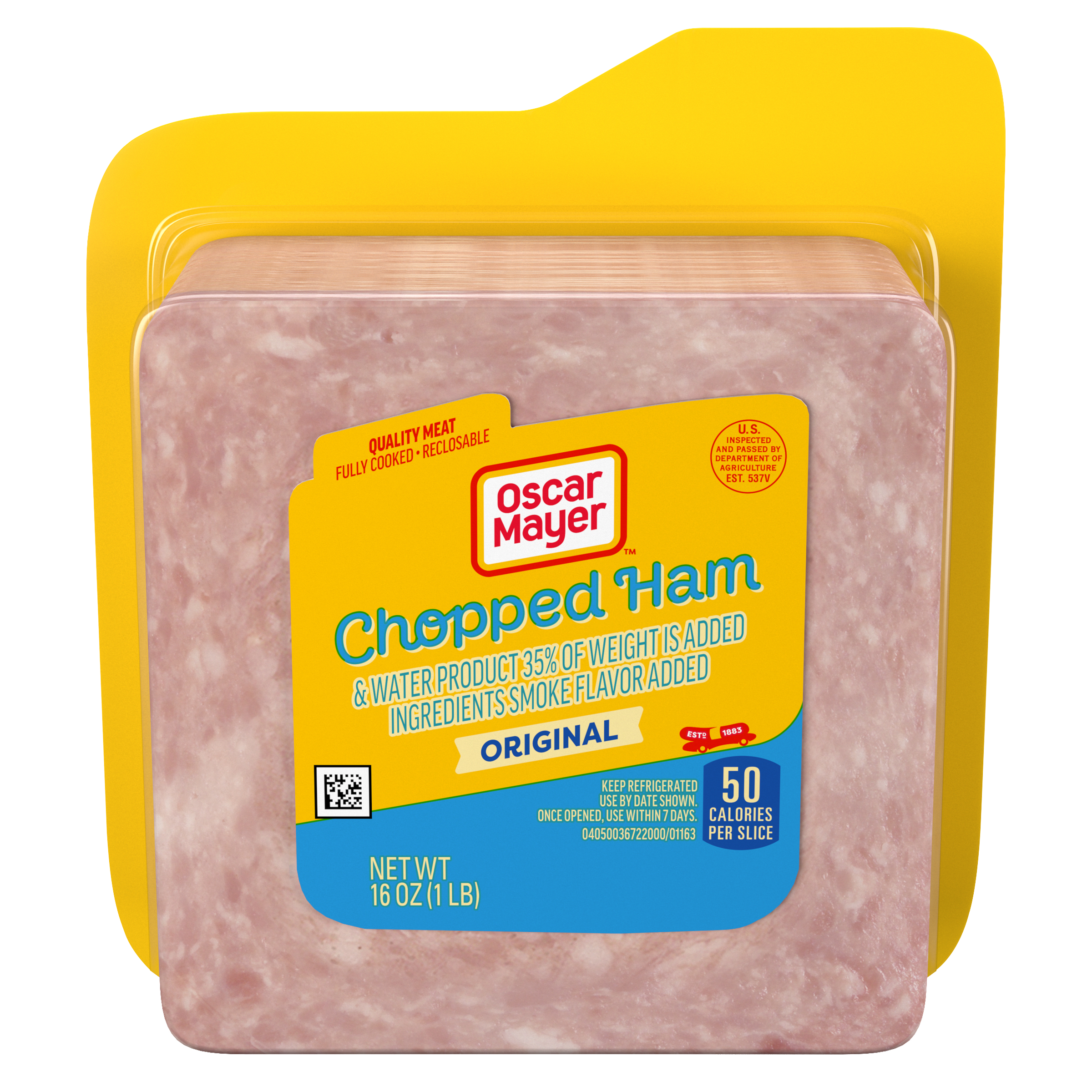 Chopped Ham & Water Product Sliced Deli Meat