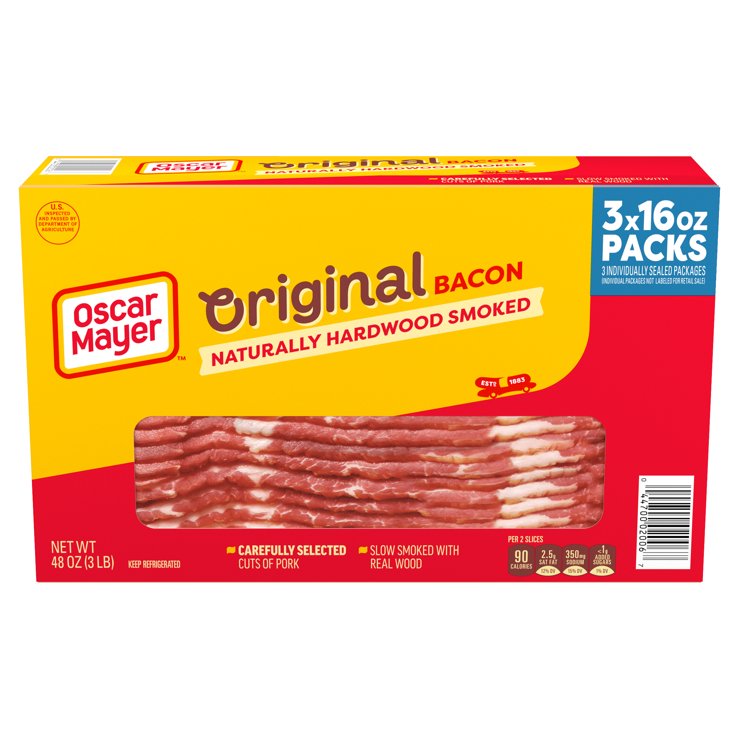 Naturally Hardwood Smoked Bacon Original