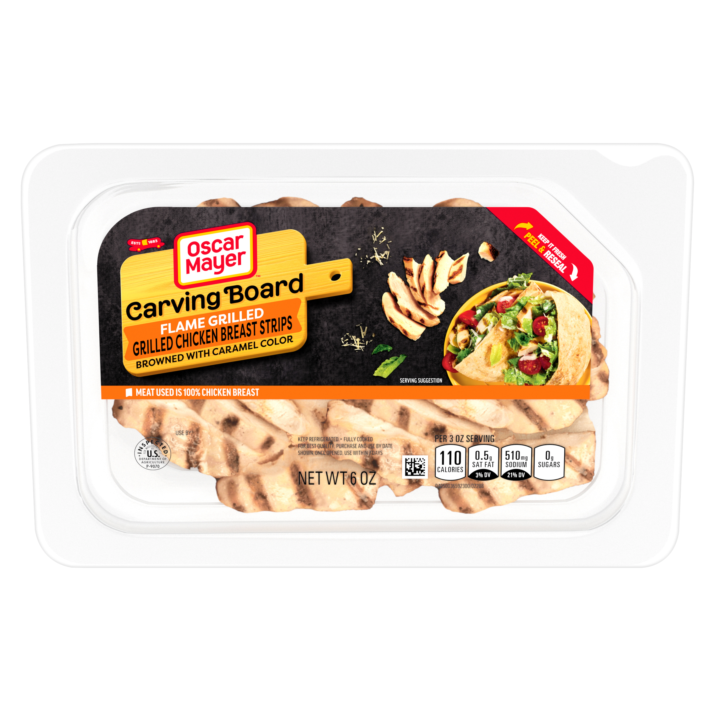 Flame Grilled Chicken Breast Strips