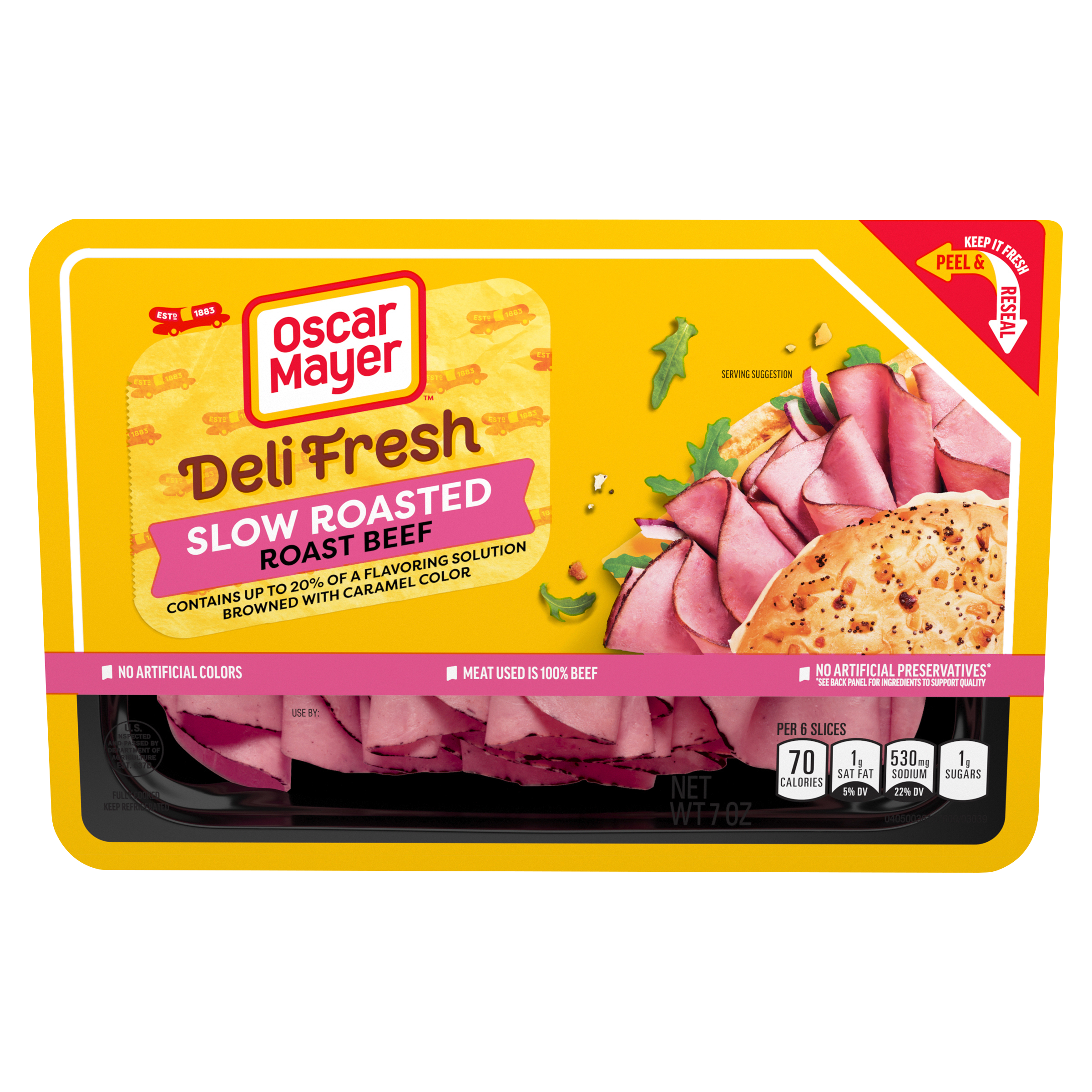 Slow Roasted Roast Beef Sliced Lunch Meat
