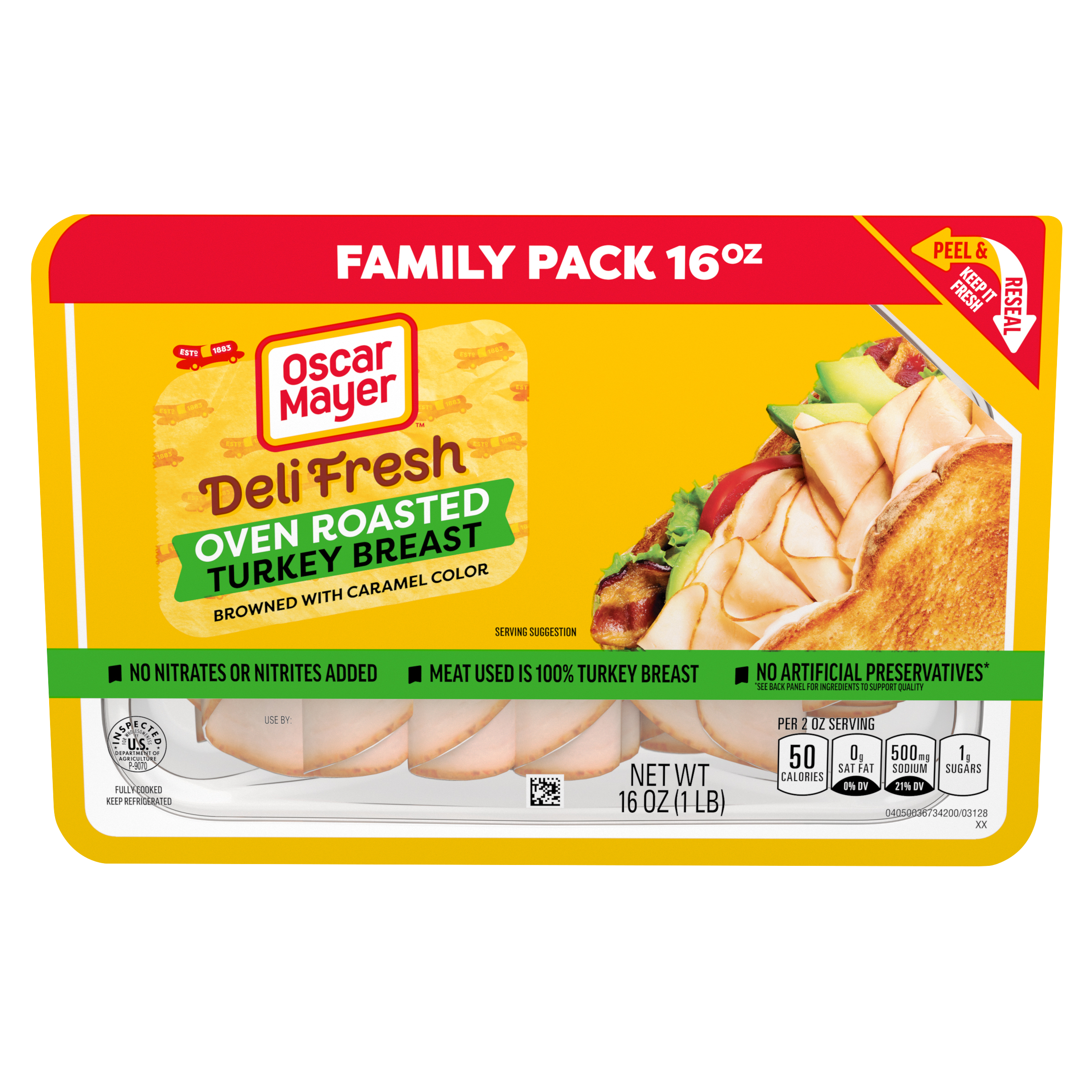 Deli Fresh Oven Roasted Turkey Breast