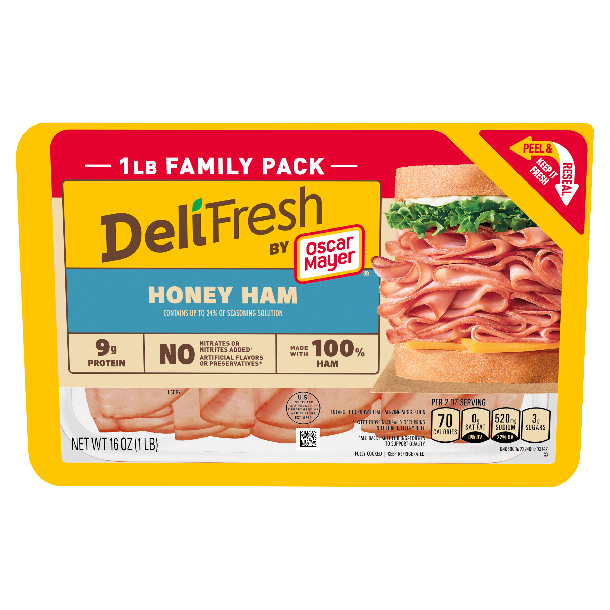 Deli Fresh Honey Uncured Ham