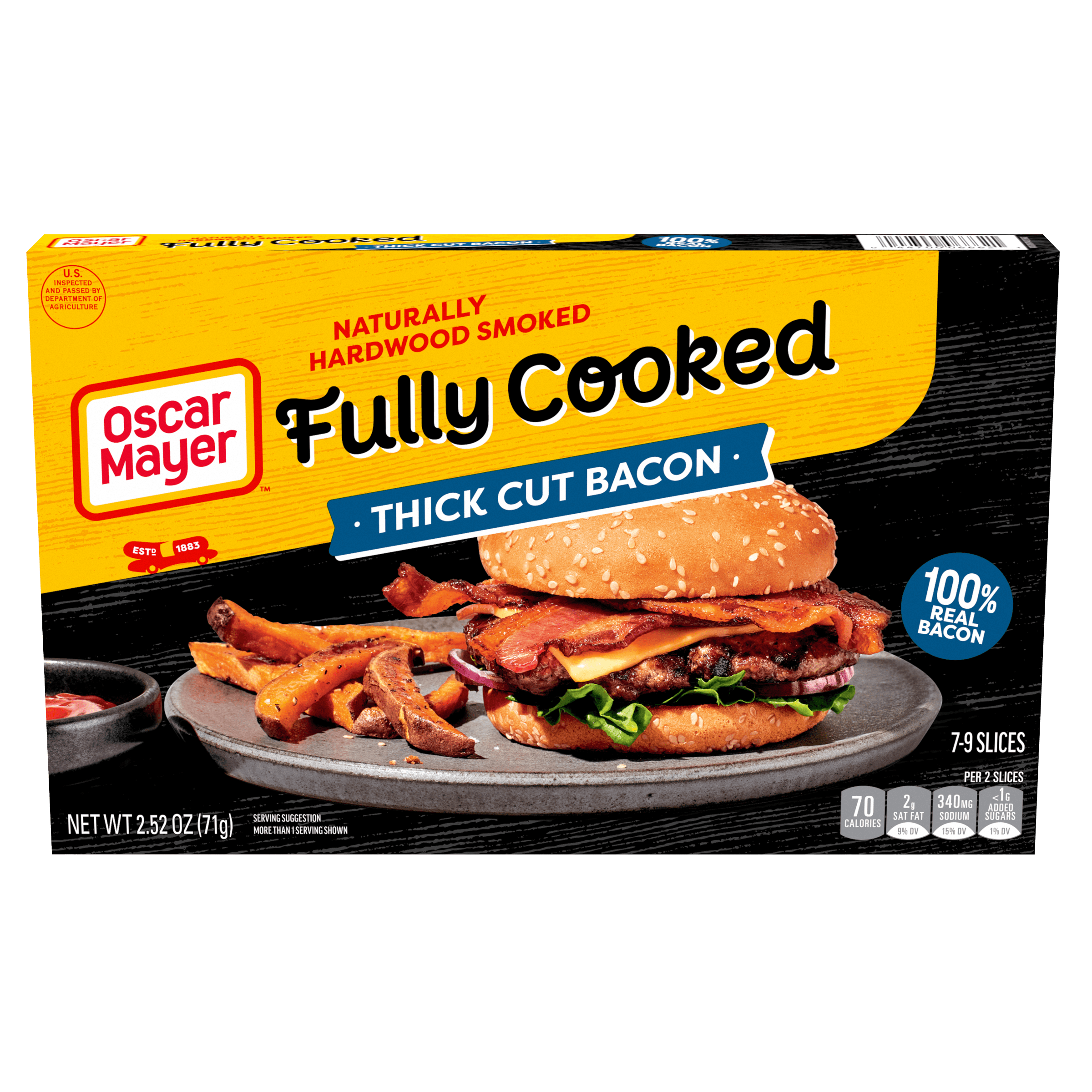 Fully Cooked Thick Cut Bacon