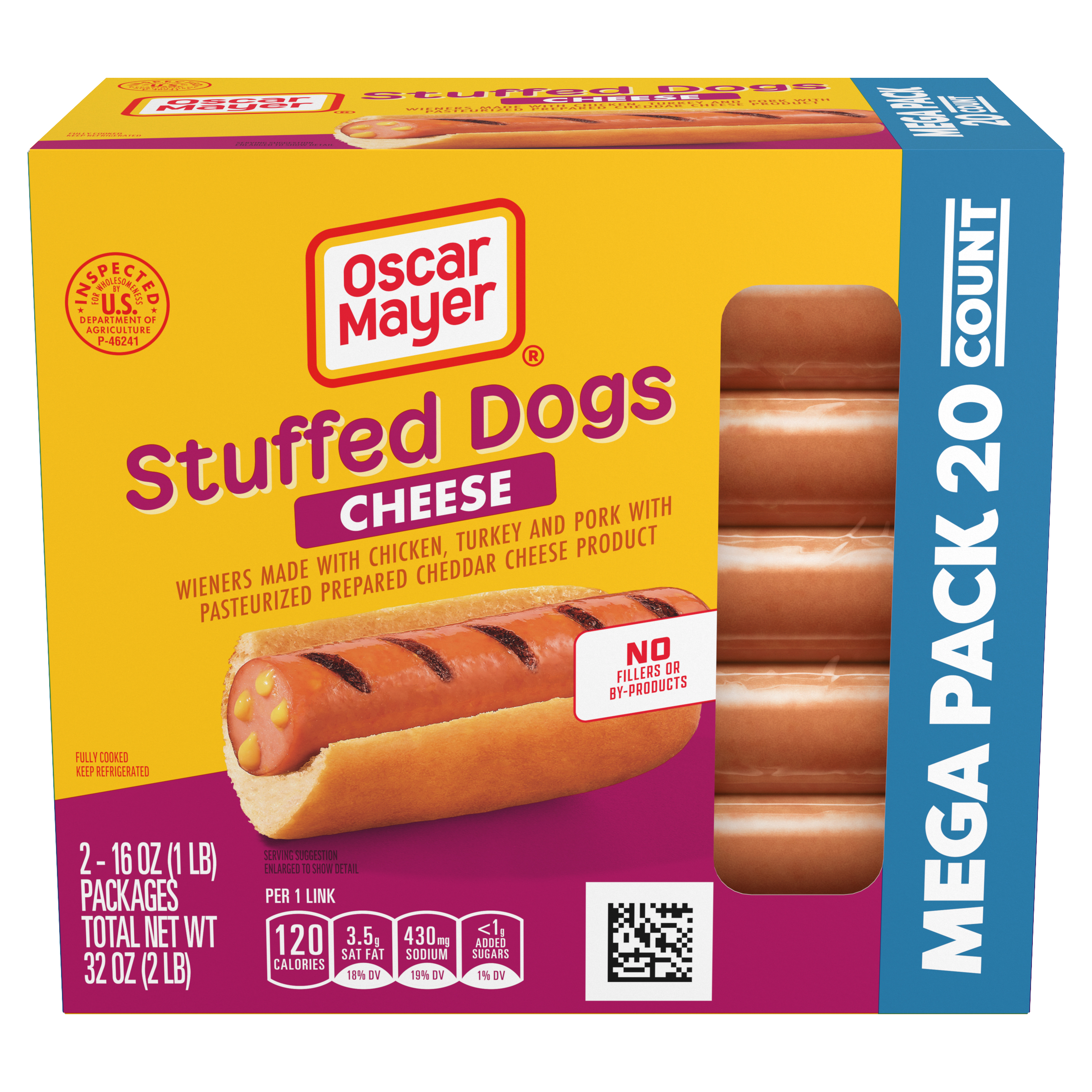 Cheese Stuffed Hot Dogs Mega Pack