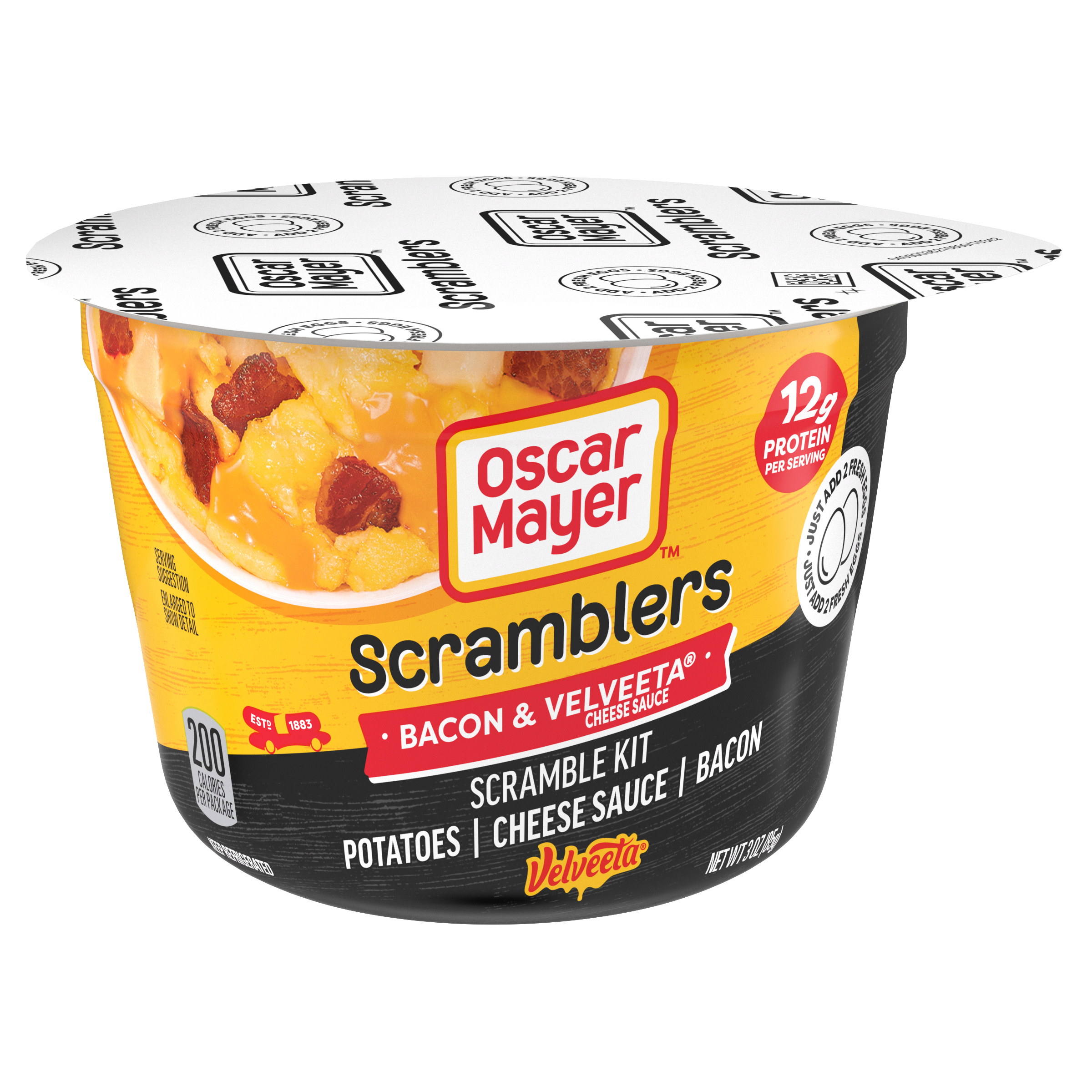 Scramblers - Bacon & Velveeta