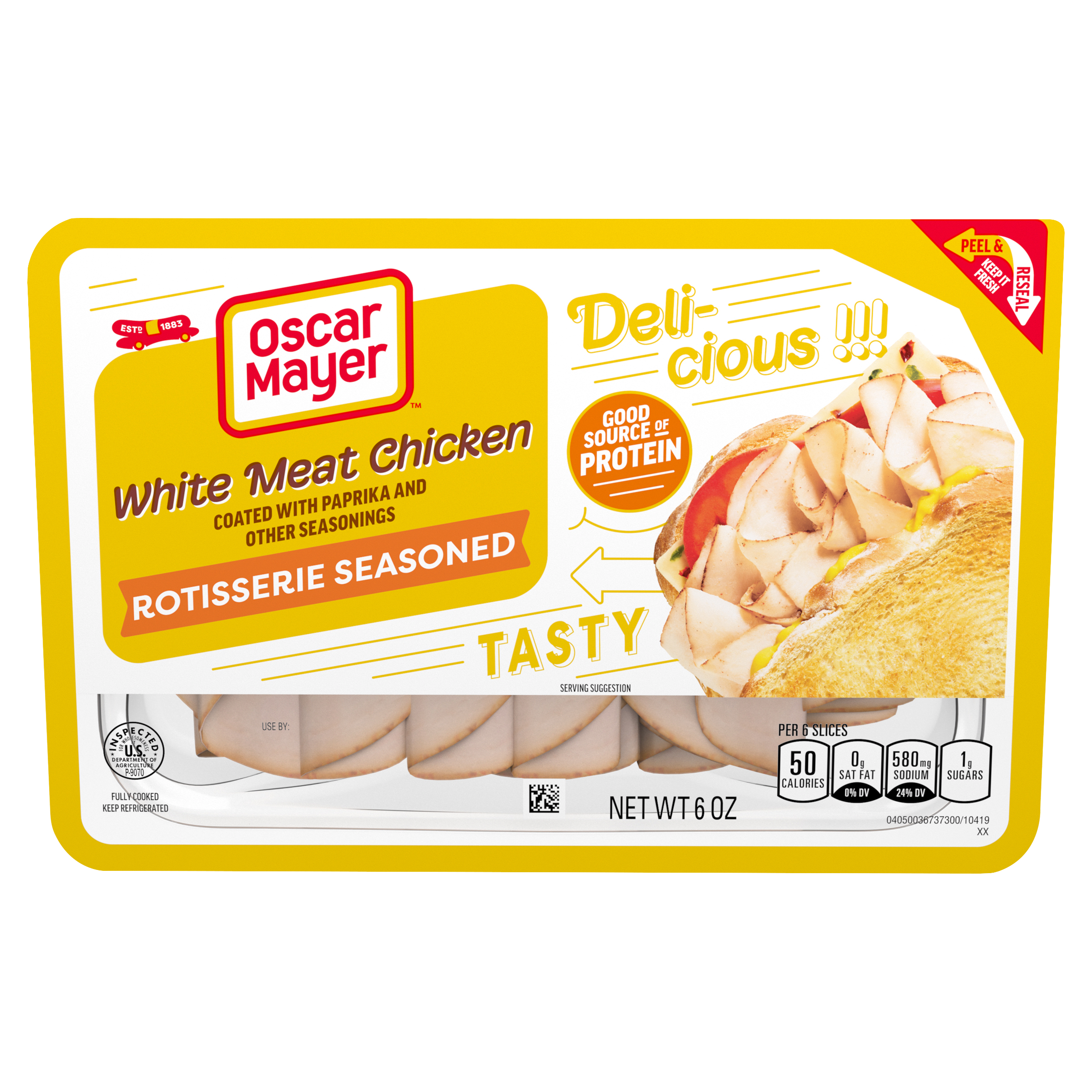 Rotisserie Seasoned White Meat Chicken