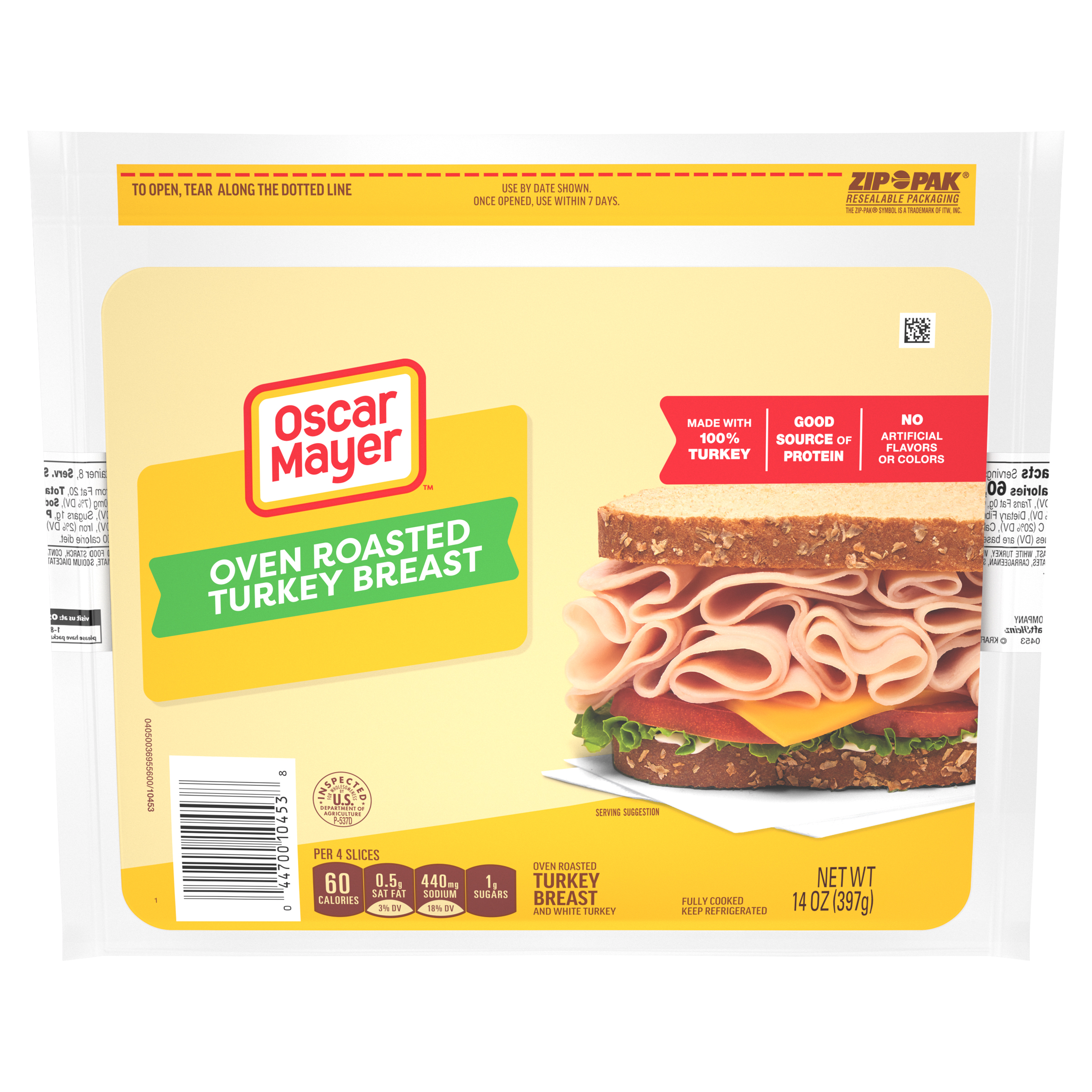Oven Roasted Turkey Breast & White Turkey Lunch Meat