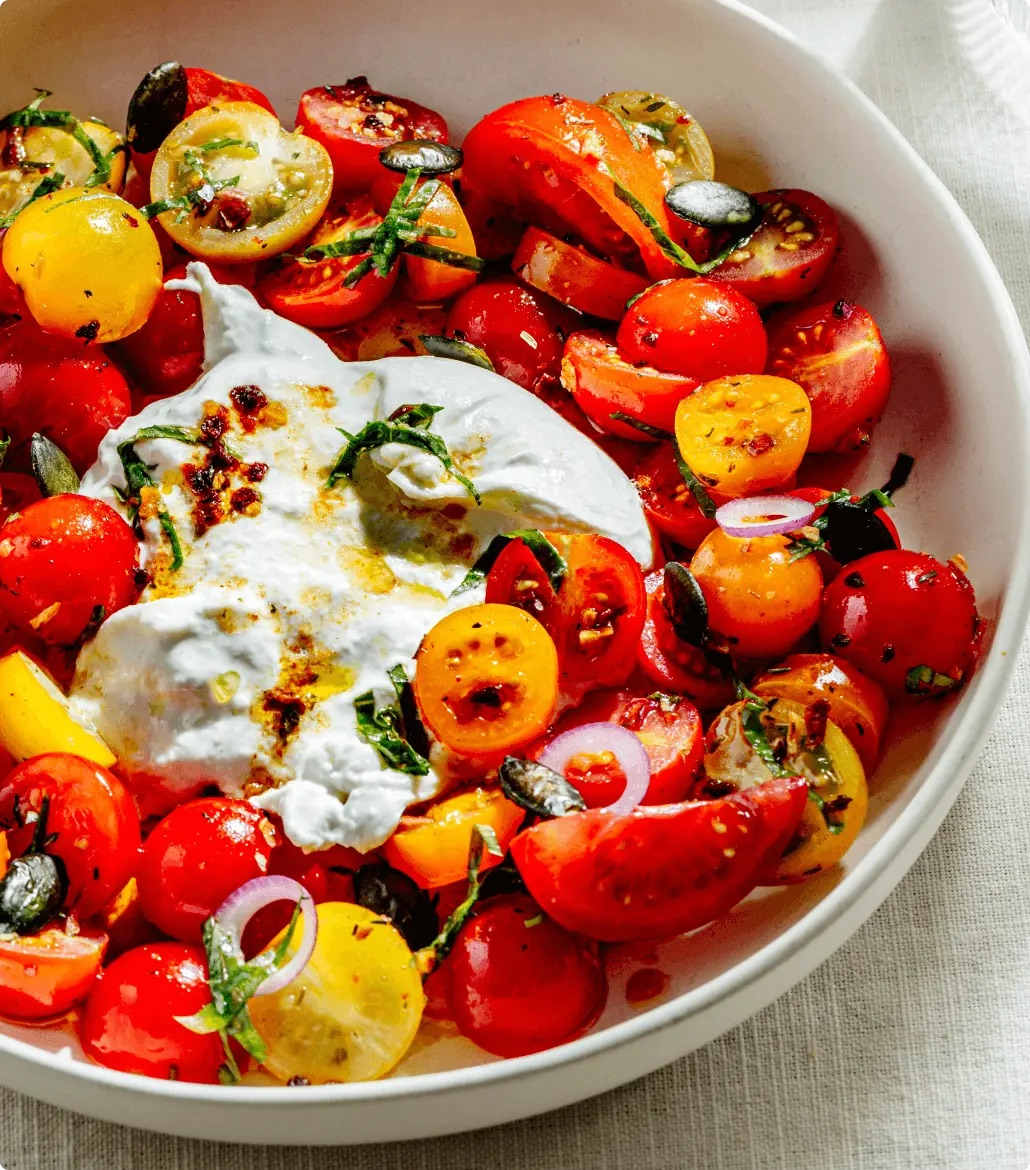 Tomate Mozzarella Topping