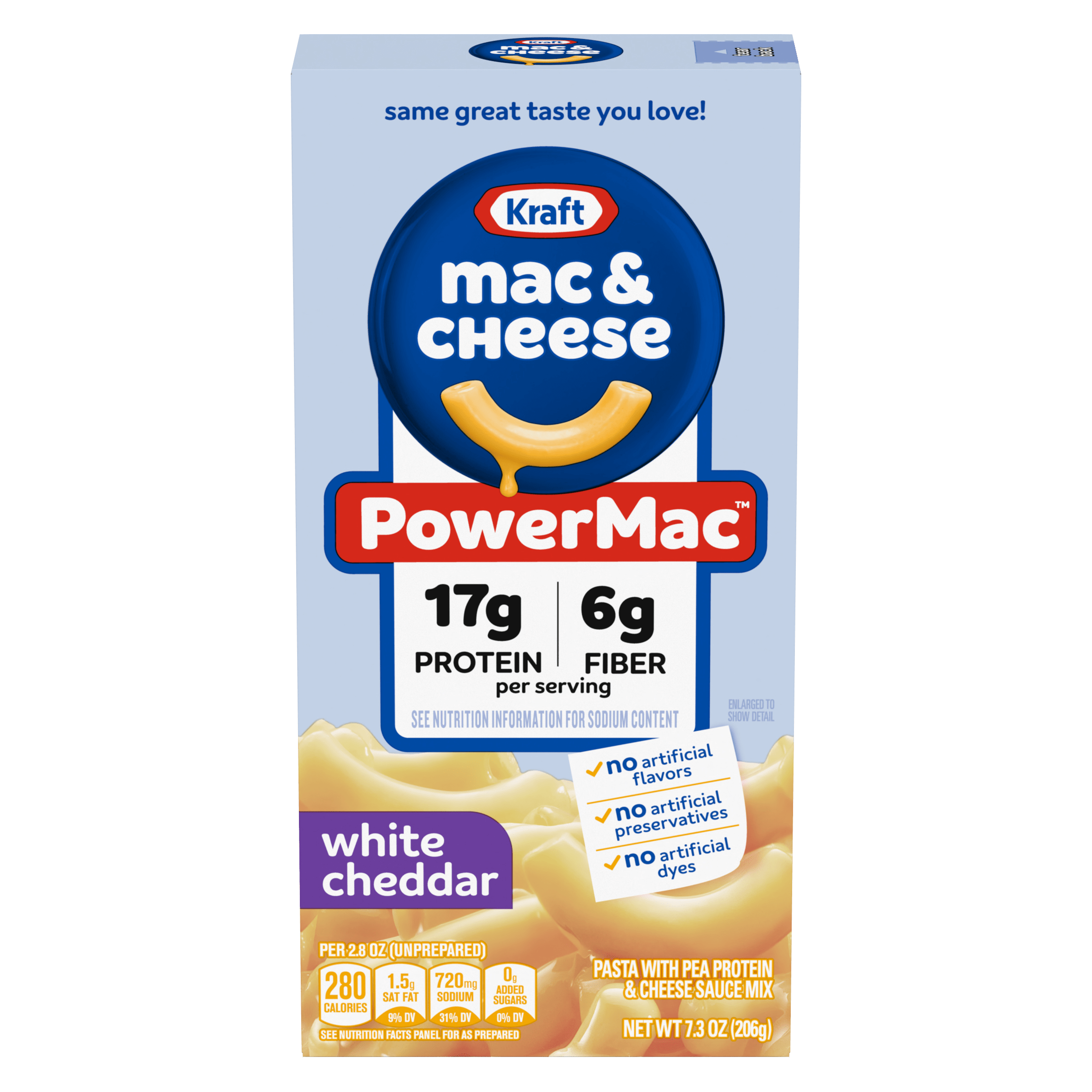 Kraft Kraft PowerMac White Cheddar Mac & Cheese — product image
