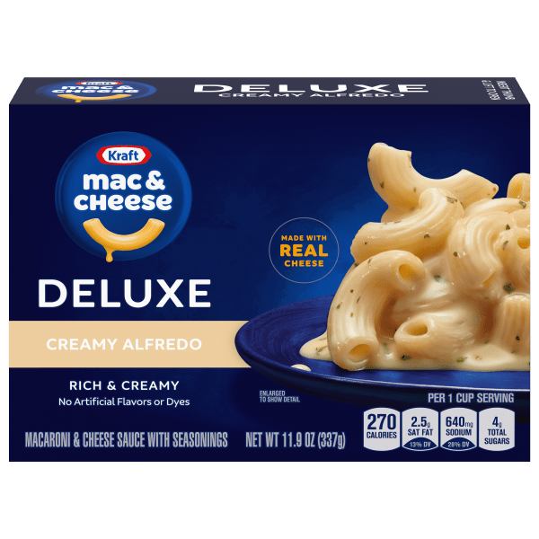 Creamy Alfredo Mac & Cheese Macaroni and Cheese Dinner Products Kraft Mac & Cheese
