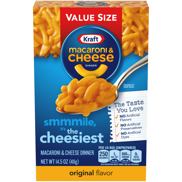 Original Macaroni & Cheese Dinner Value Size