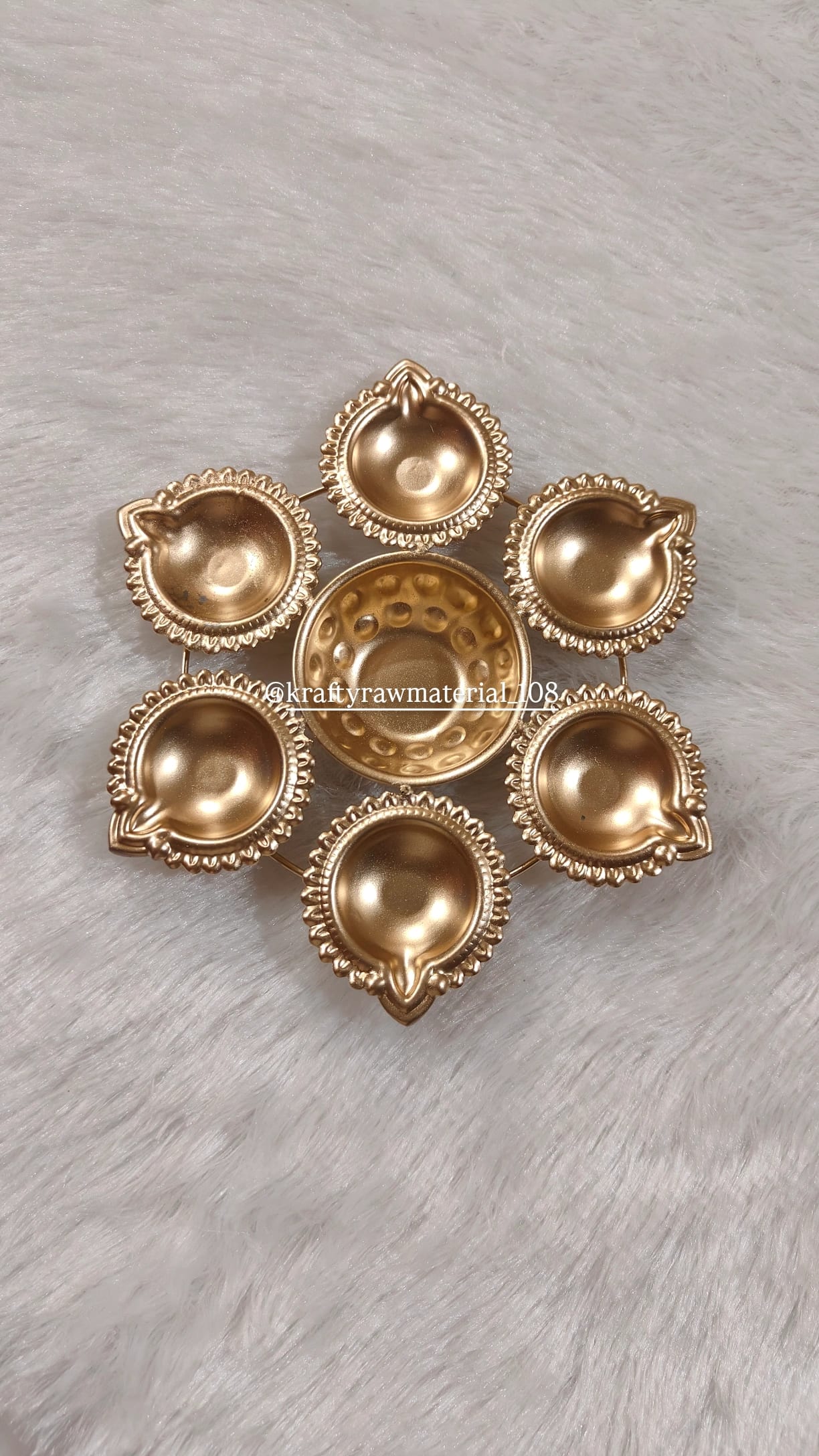 7 inch Metal urli 