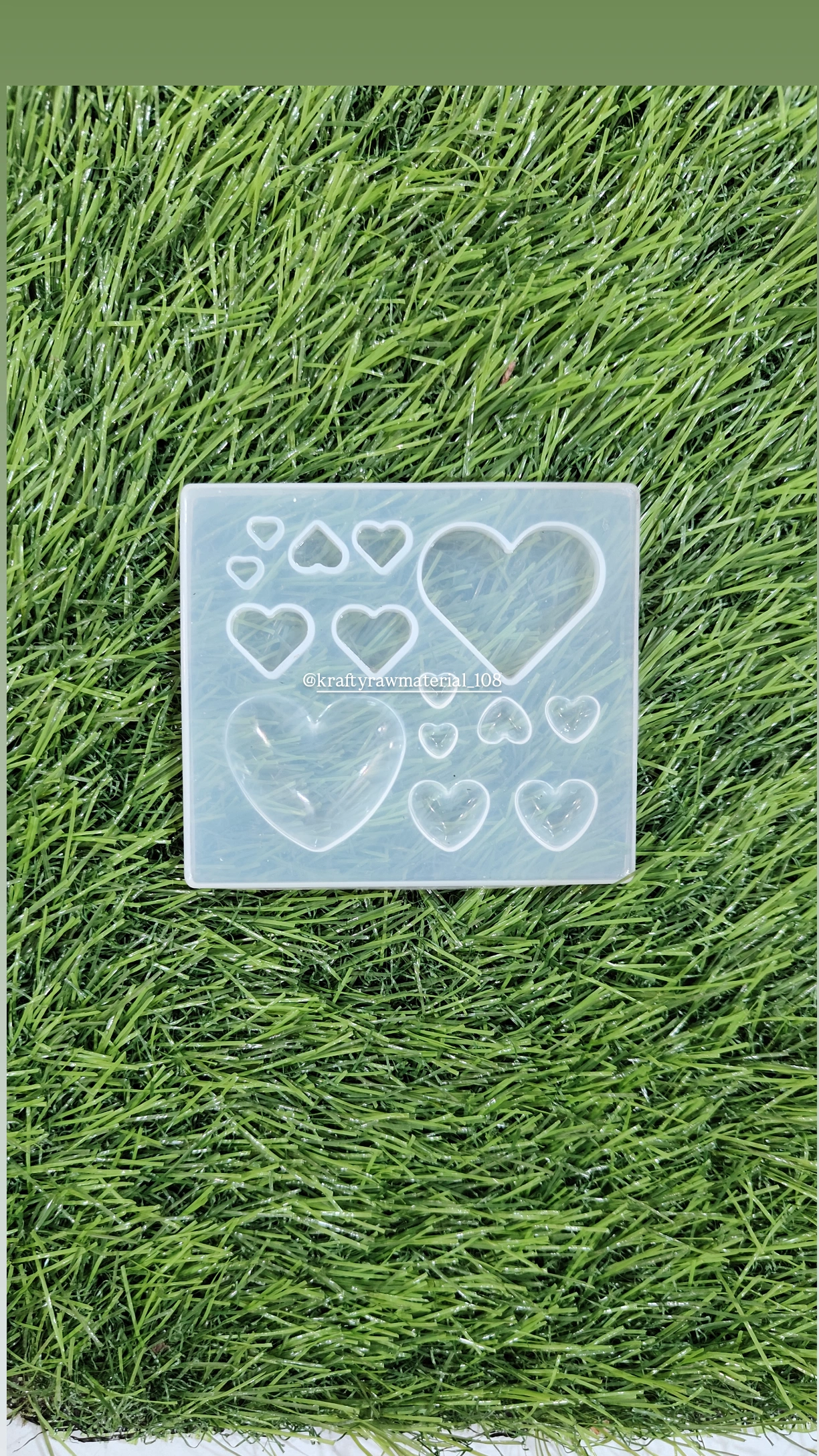 Heart cavity mould 