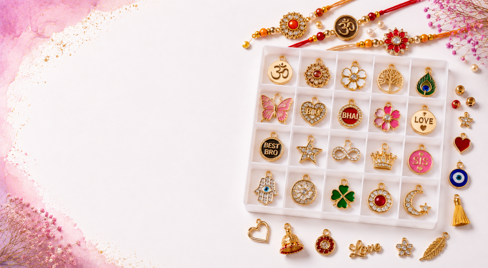 Rakhi charms