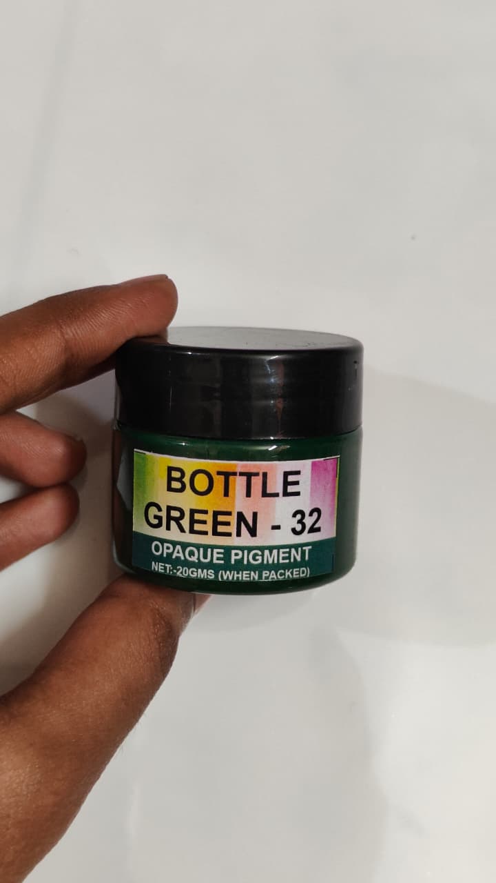 Bottle Green Opaque Pigment