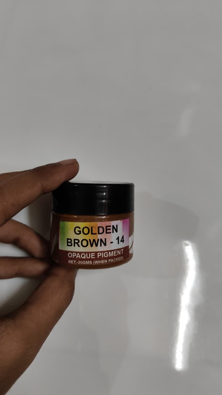 Golden Brown Opaque Pigment