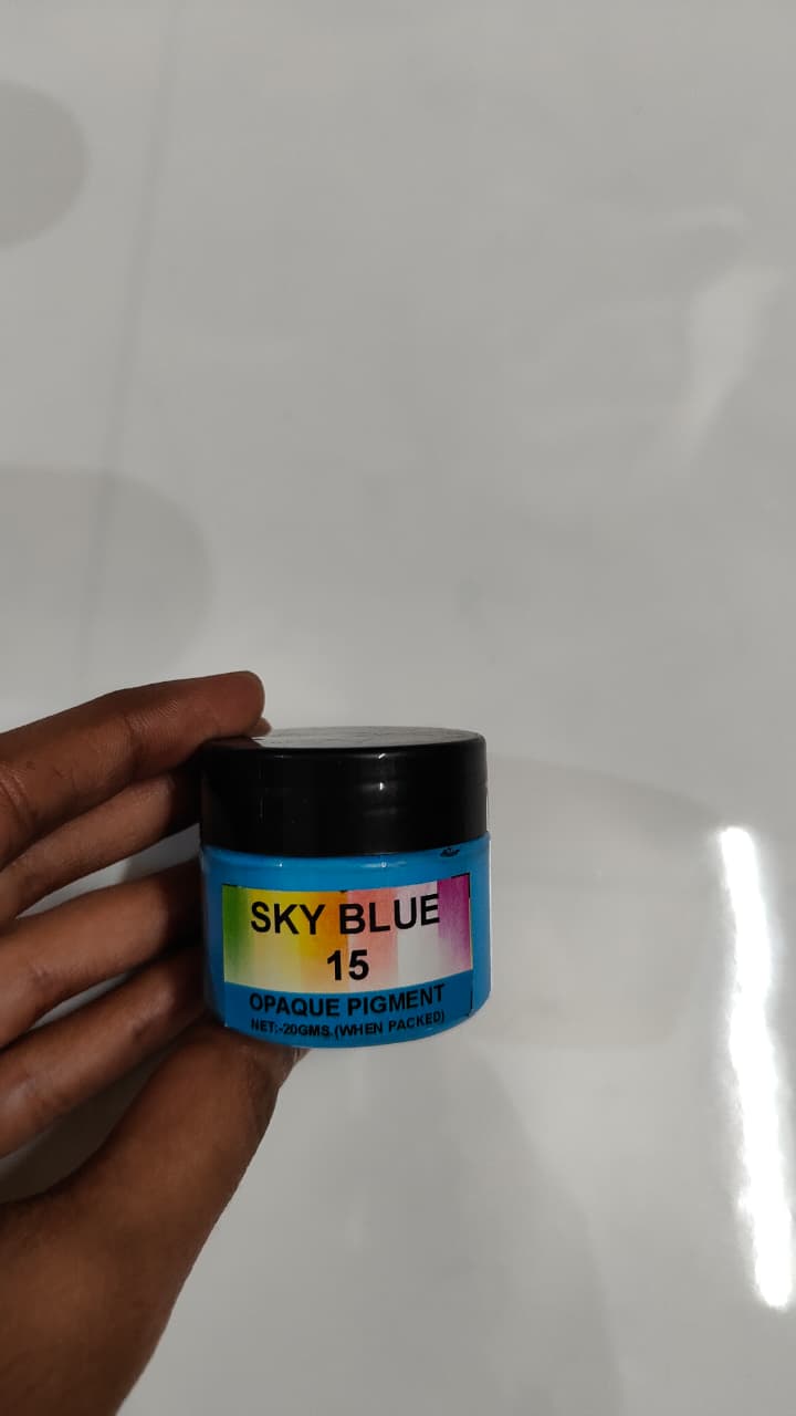 Sky Blue Opaque Pigment