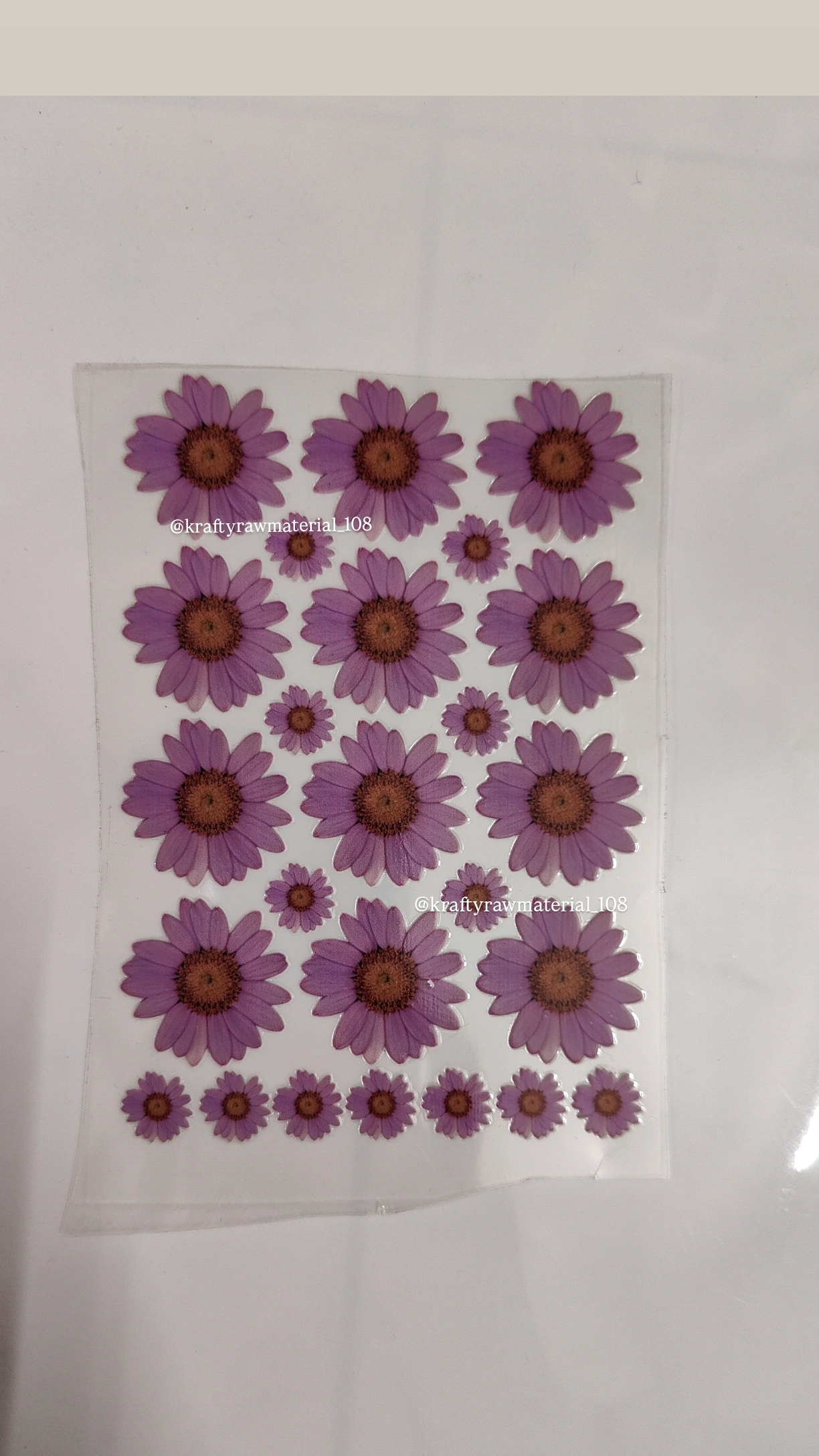 UV Sticker A6 (purple)