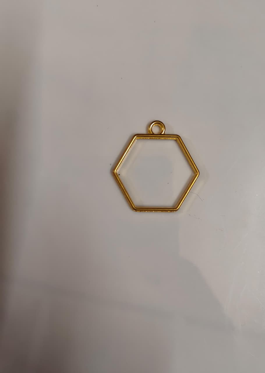 Big Hexagon Bazels (Golden)
