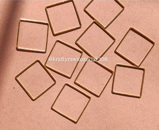 Without hole Bezel Square