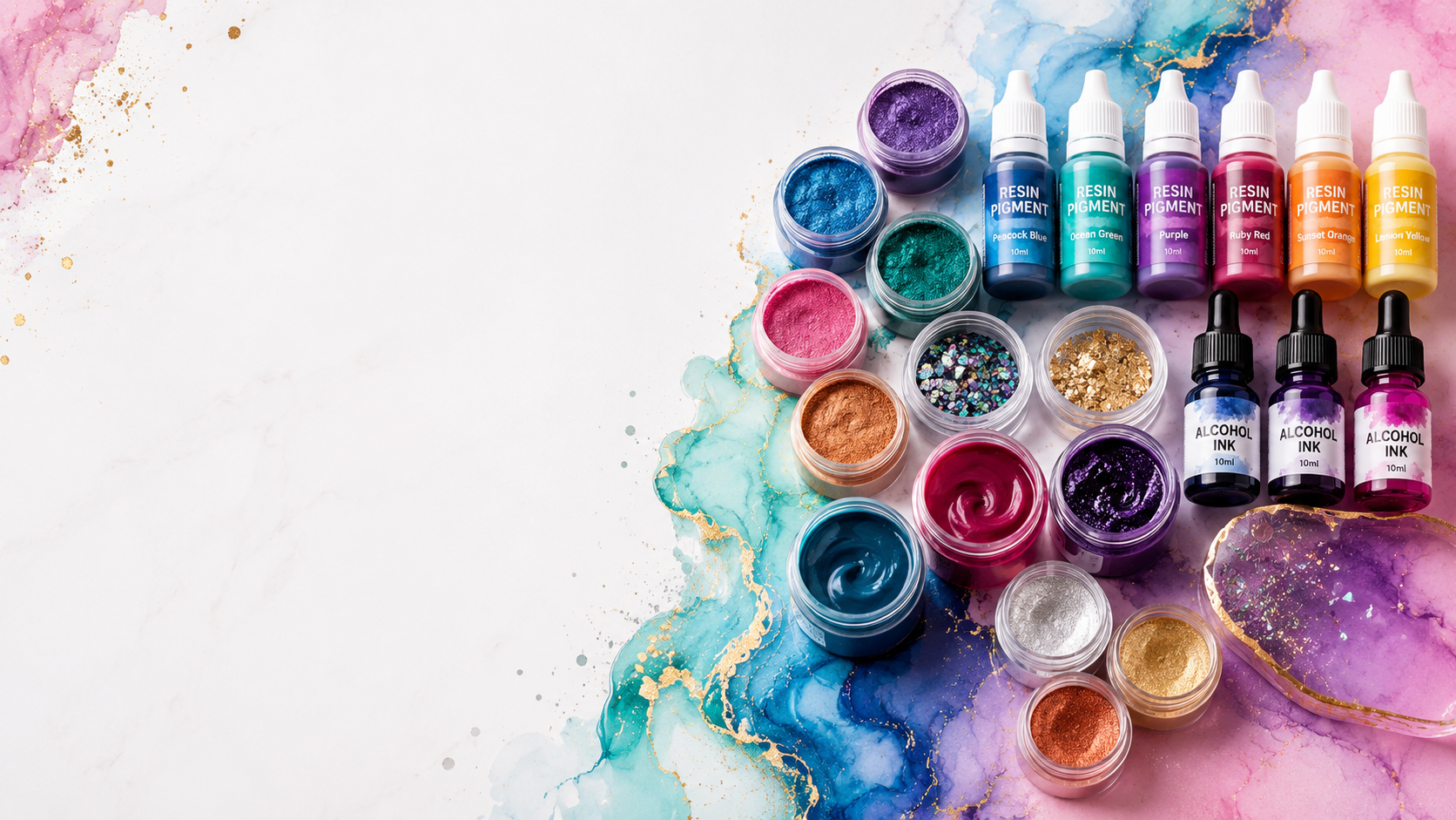 Candle pigments 