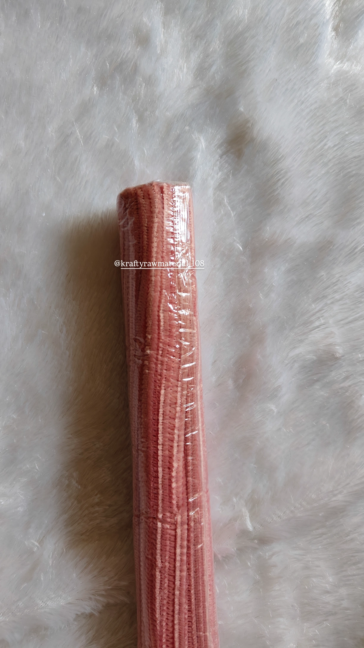 Baby Pink Pipe Cleaners