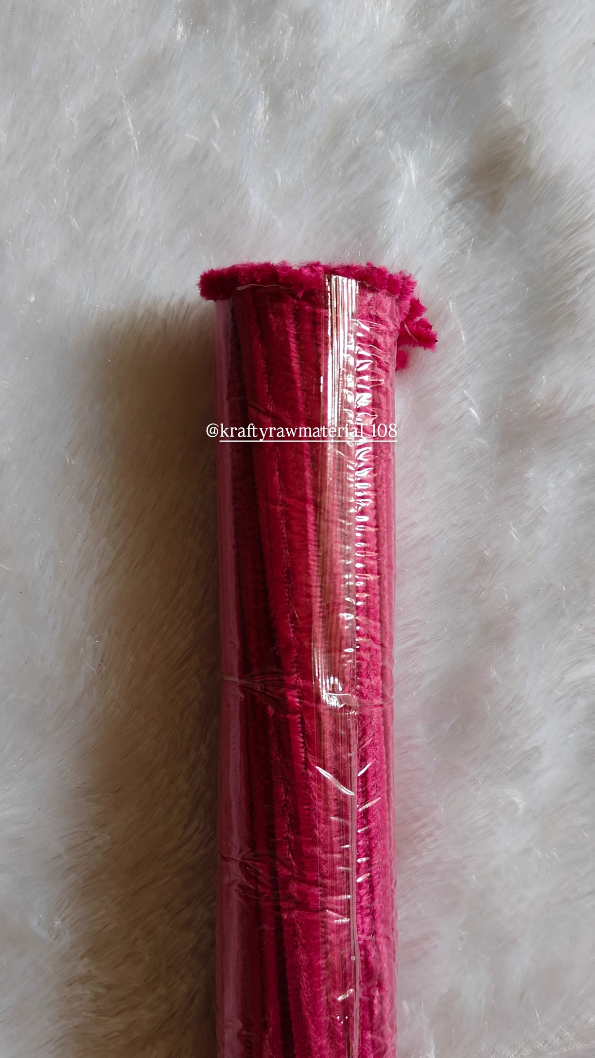 Pink Pipe Cleaners