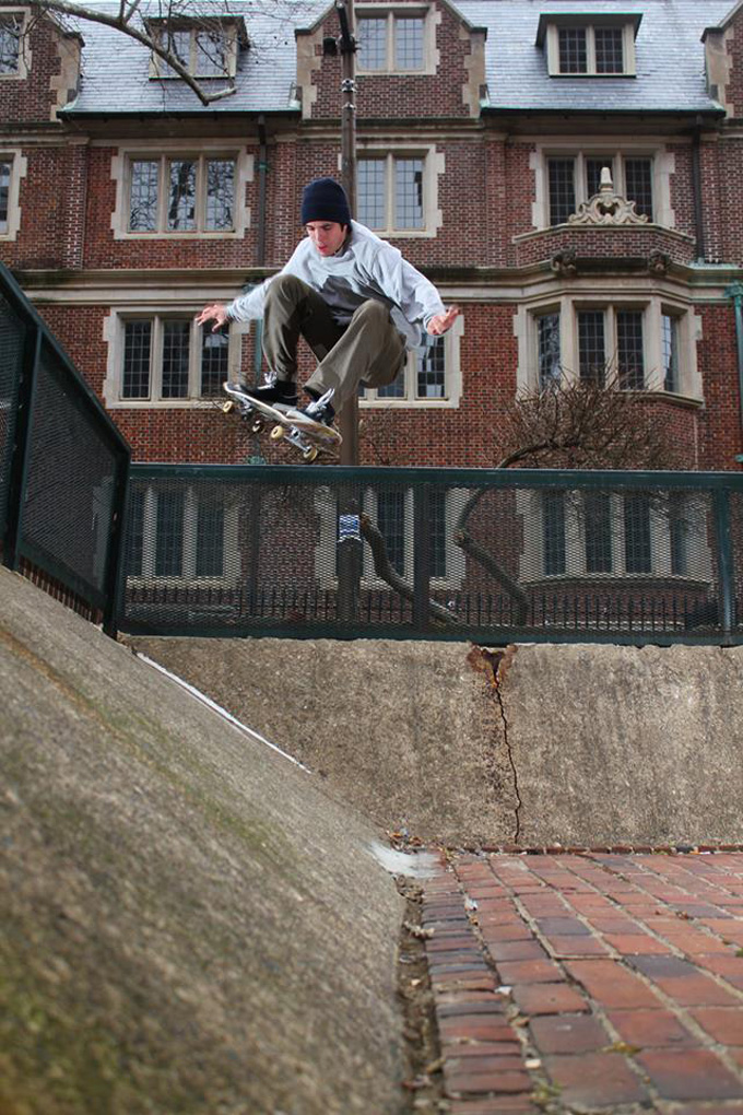 Jake Baldini, ollie. Photo: James Juckett
