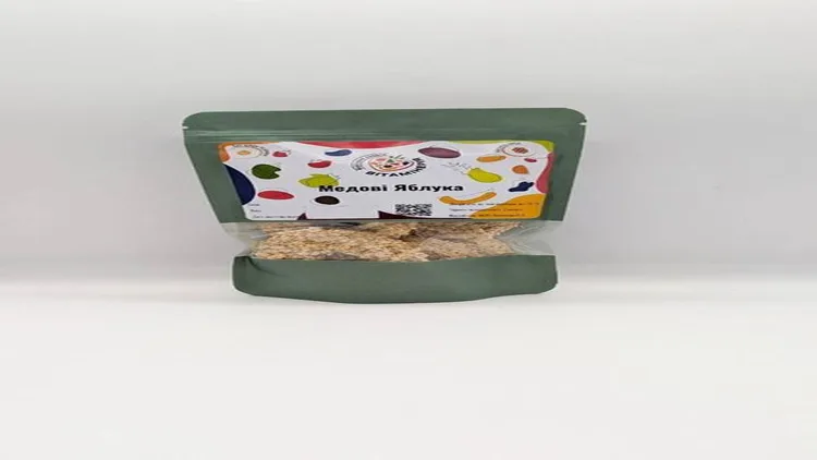 Яблучні фріпси з кеш'ю та медом