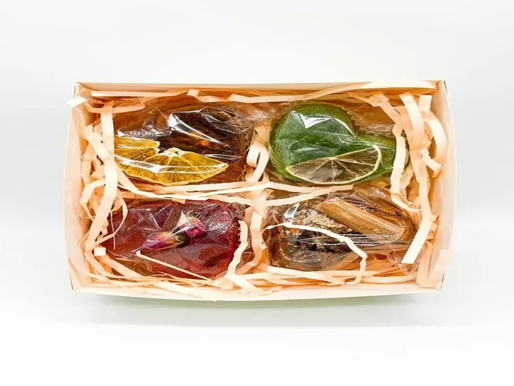 Набір чайних бумбонів "Великі Серця" 4шт