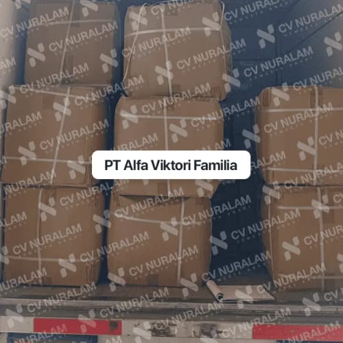 Bukti pengiriman PT ALFA VIKTORI FAMILIA