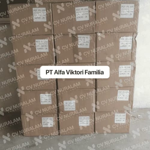 Bukti pengiriman PT ALFA VIKTORI FAMILIA