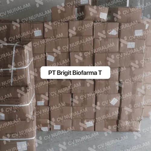 Bukti pengiriman PT Brigit Biofarma Teknologi