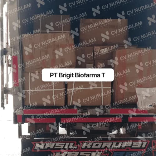Bukti pengiriman PT Brigit Biofarma Teknologi