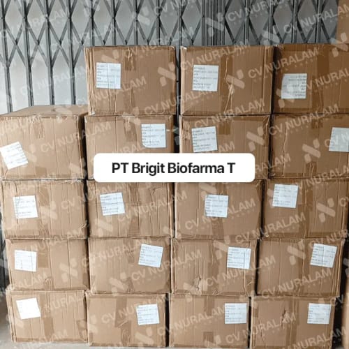 Bukti pengiriman PT Brigit Biofarma Teknologi