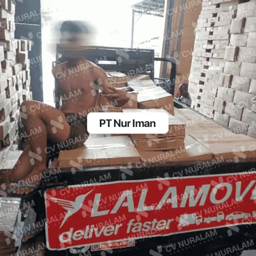 Bukti pengiriman PT NUR IMAN