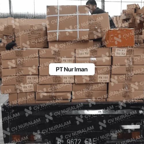 Bukti pengiriman PT NUR IMAN