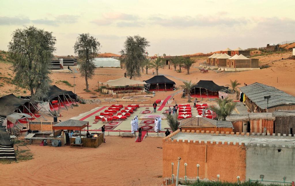 Desert glamping image of Desert glamping
