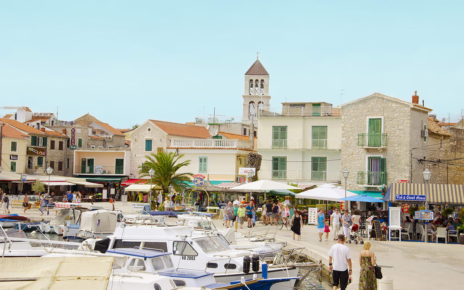 Stad Vodice, Kroatien