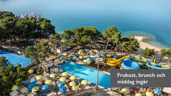 Vy ver Makarska sunny resort