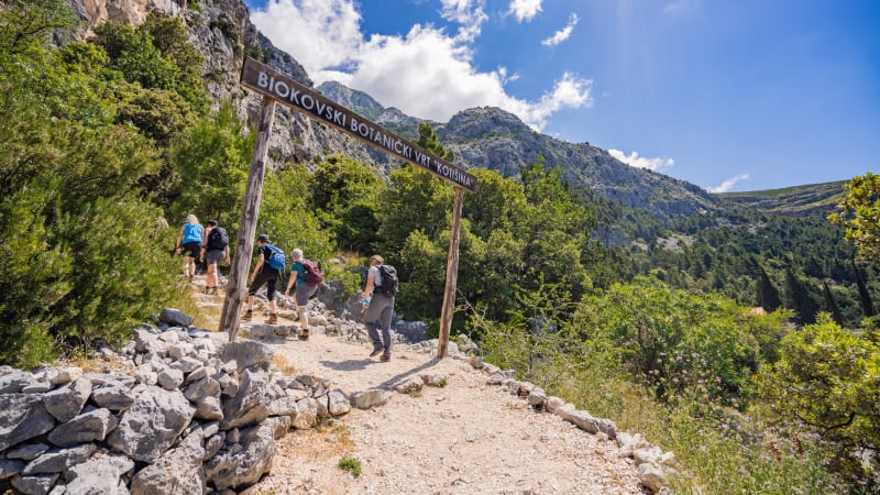 Vandring i Biokovos naturreservat och Skywalk Biokovo