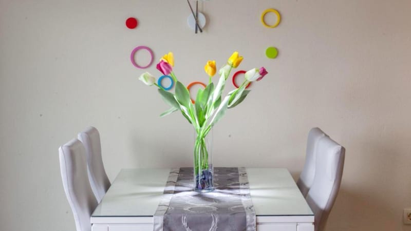 Semesterhus med stor matplats