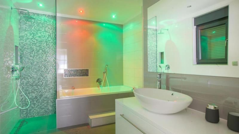 Badrum i semesterhus i Kroatien