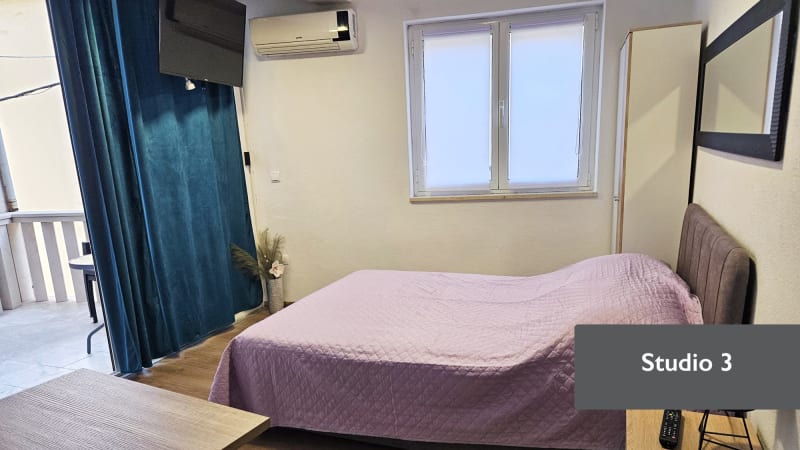 Enrumslgenhet med sovrum i Kroatien